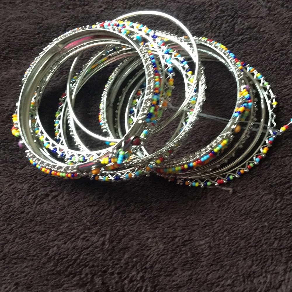 Rainbow bracelet set